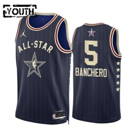 All-Star 2024 Eastern Conference Paolo Banchero Navy Lasten Pelipaidat Swingman